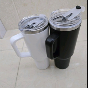 대용량 스탠텀블러 화이트/블랙(개당)