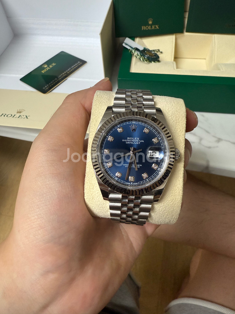 데이저스트 텐포인트 41mm 청판--3