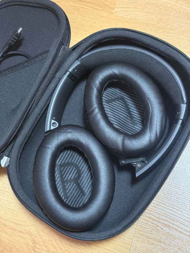 보스 헤드셋 헤드폰 bose qc35 2세대 블랙--1