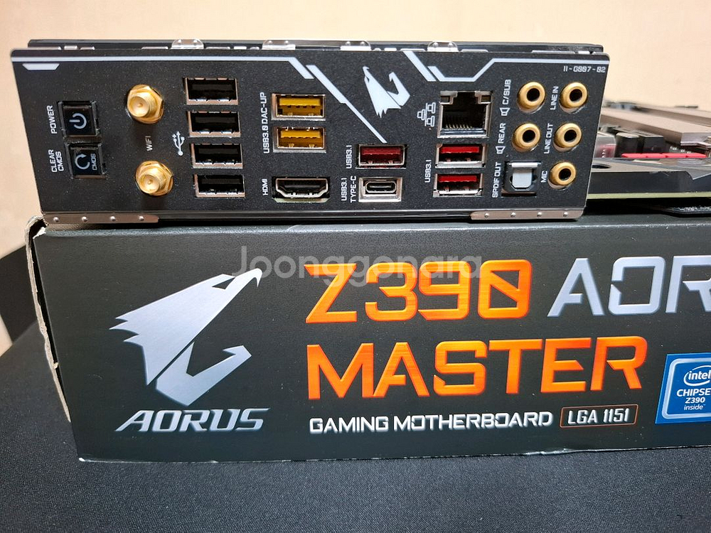 메인보드 기가바이트 Z390 AORUS MASTER--7