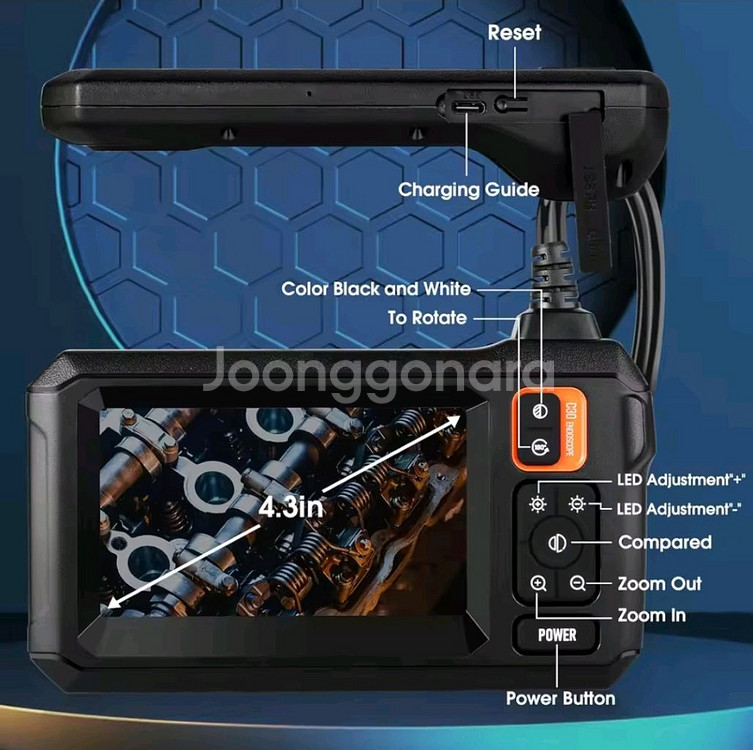 고화질 1080 HD 4.3인치 내시경--1