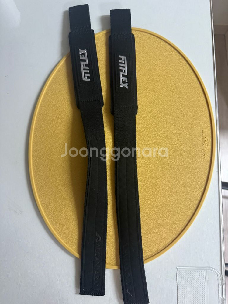 프렌치 블랙 헬스 스트랩 새상품 저랑은 안맞아 팜--0