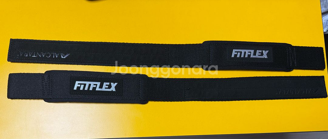 프렌치 블랙 헬스 스트랩 새상품 저랑은 안맞아 팜--2