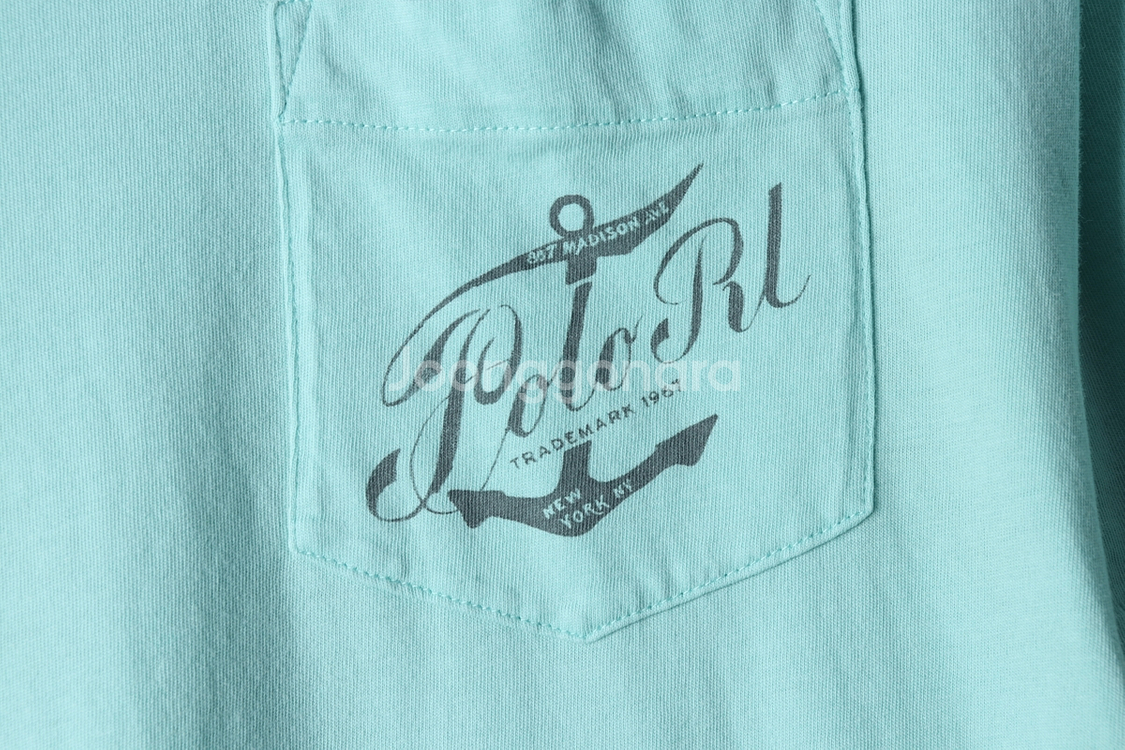 (L-XL) 폴로 랄프로렌 반팔 티셔츠 연블루--4