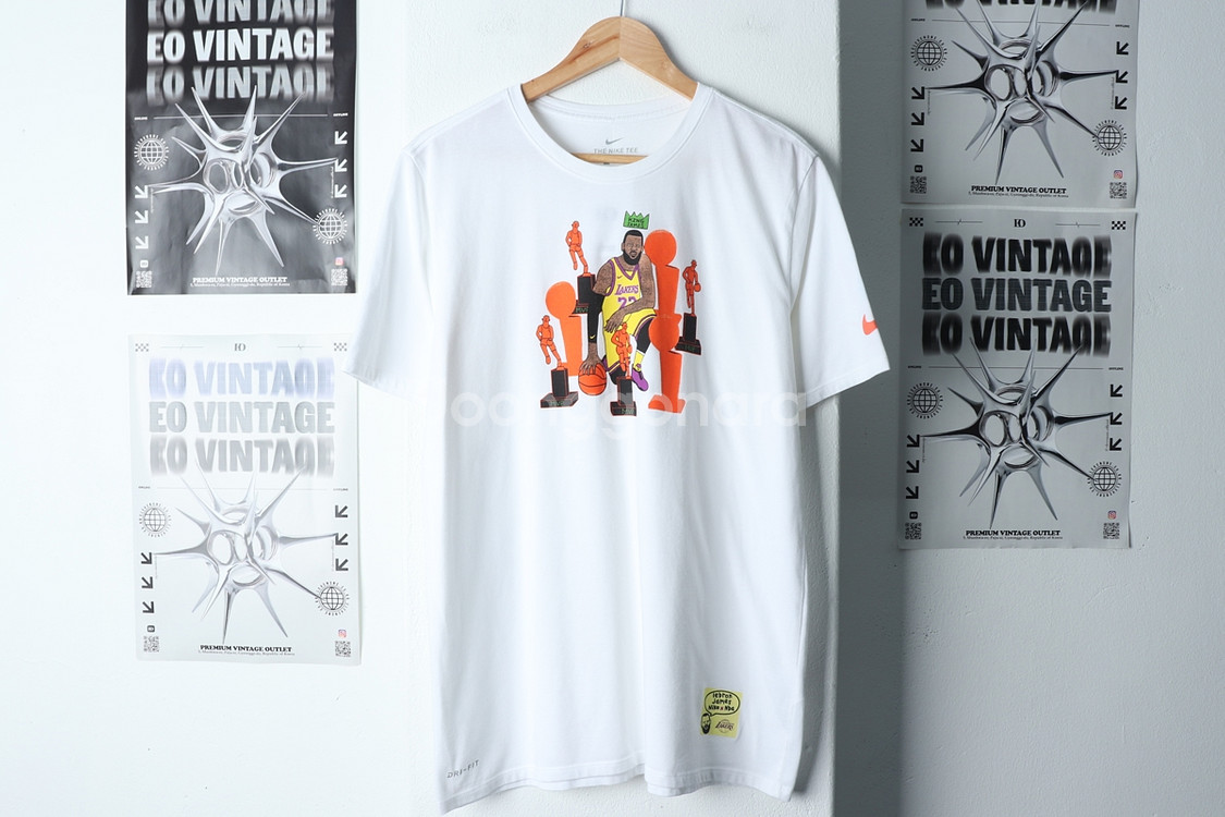 (L-XL) 나이키 반팔 티셔츠 르브론 제임스 한정판--1
