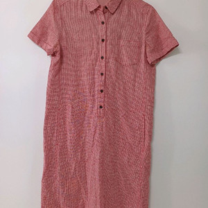 여성 BCBG 면.린넨 원피스 (오버핏90-95)