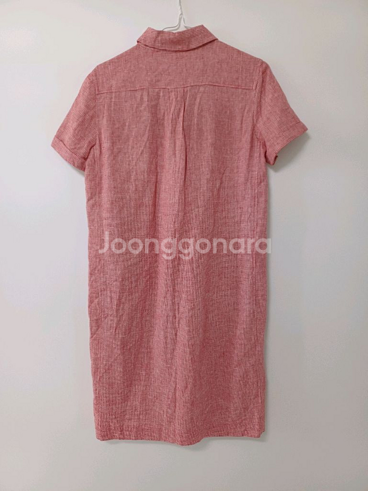 여성 BCBG 면.린넨 원피스 (오버핏90-95)--6