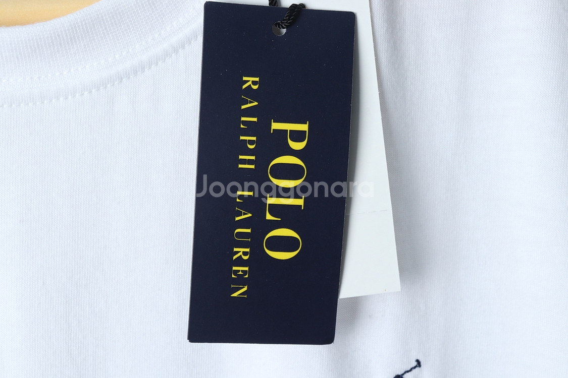 (L-XL) 폴로 랄프로렌 반팔 티셔츠 새상품 화이트--6