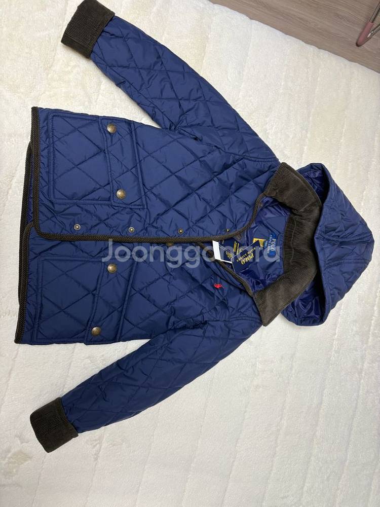 폴로보이즈 M사이즈 퀼팅 필수자켓 새상품--0
