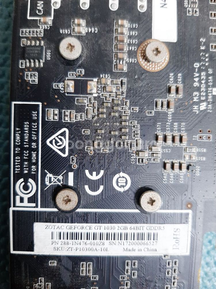 그래픽카드 zotac gt1030 2g lp--2