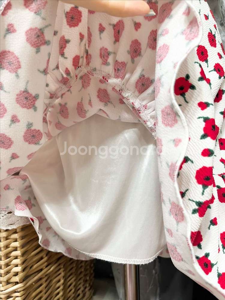 66 러블리 섹시 꽃무늬 원피스/새거수준/캡내장--4