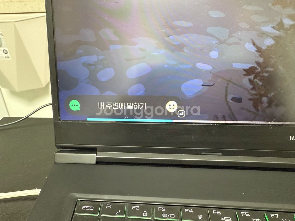 한성 게이밍 노트북 (i7/3060/32GB)--2