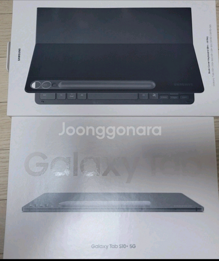 미개봉 갤럭시탭 S10+ 5G 256GB/ai슬림키보--0