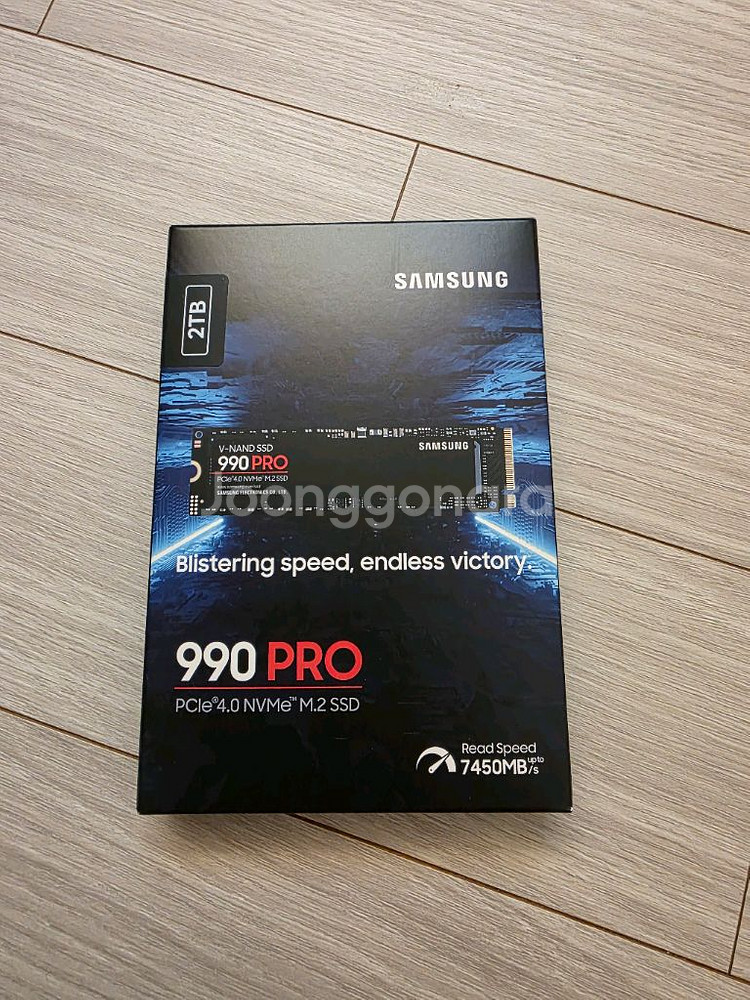삼성 990pro 2tb nvme ssd 미개봉--0