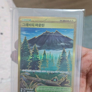 포켓몬카드 그래비티 마운틴 UR 울트라레어 카드