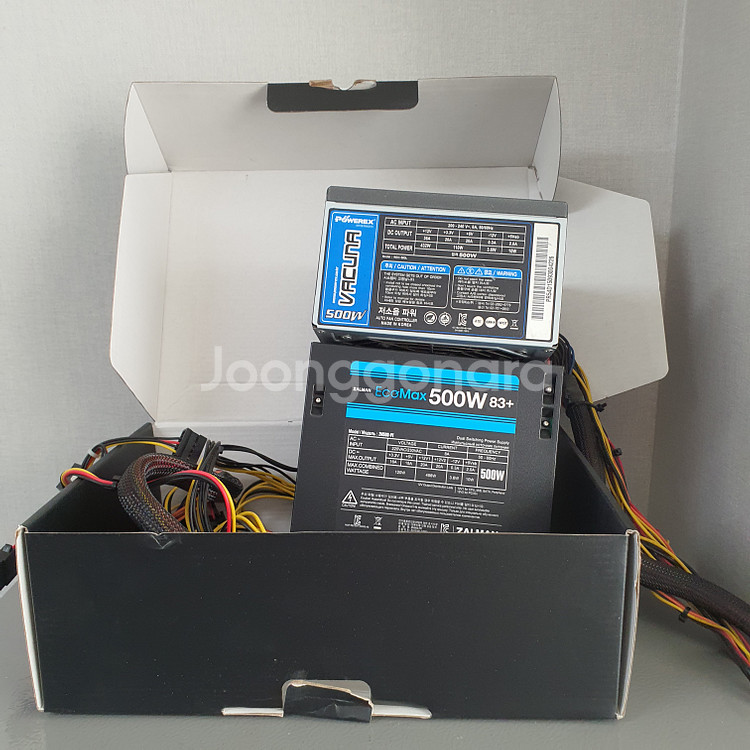 컴퓨터 전원 500W 2개--1