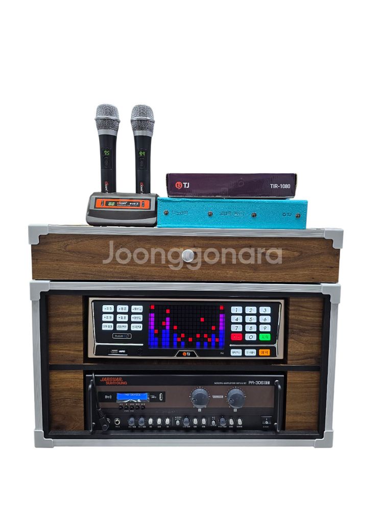 (새상품)소닉스 LCD이동식 기계(무선마이크 포함)--3