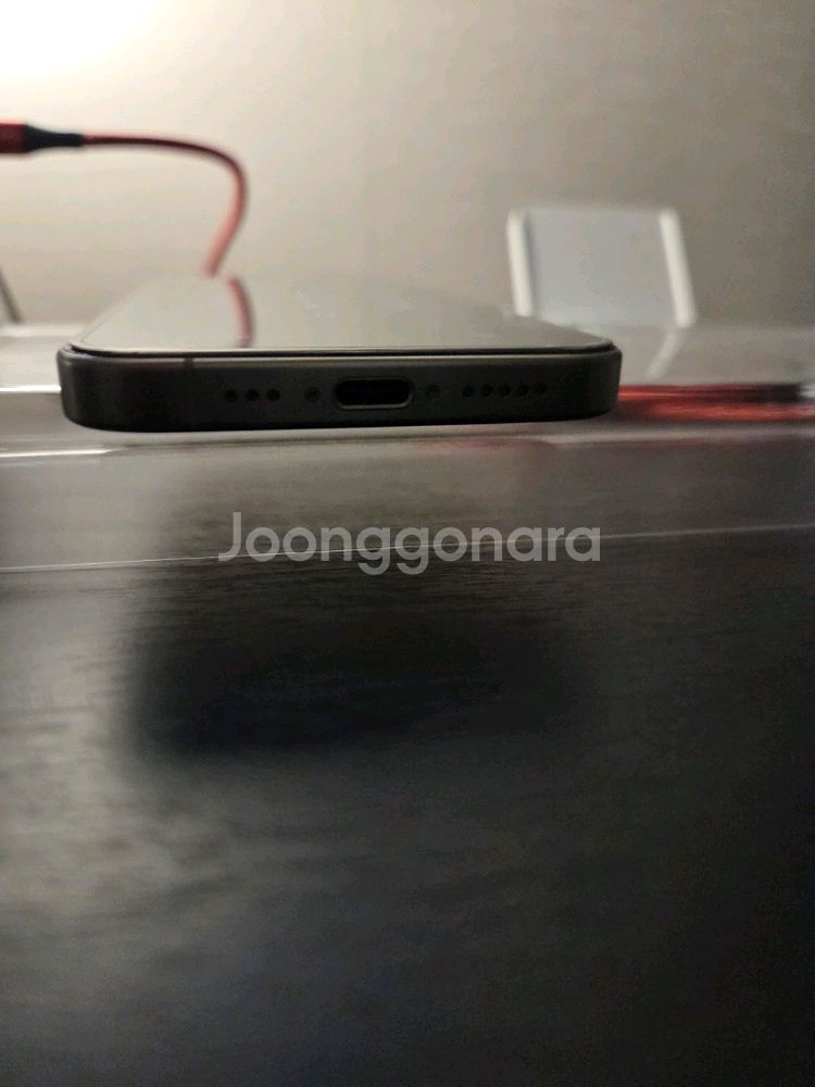 아이폰 15 pro 256gb 화이트--5