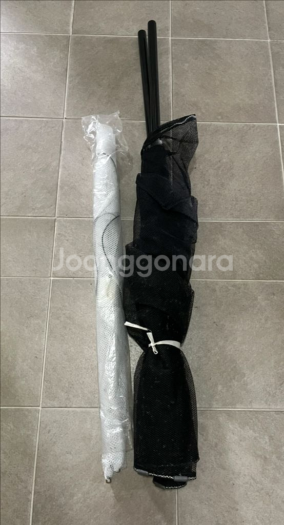 대형 전문가용 족대,미사용 십자 새우망 채집망 일괄--0