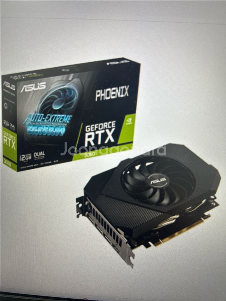 ASUS PH RTX3060 D6 12GB 원팬 팝니다--0