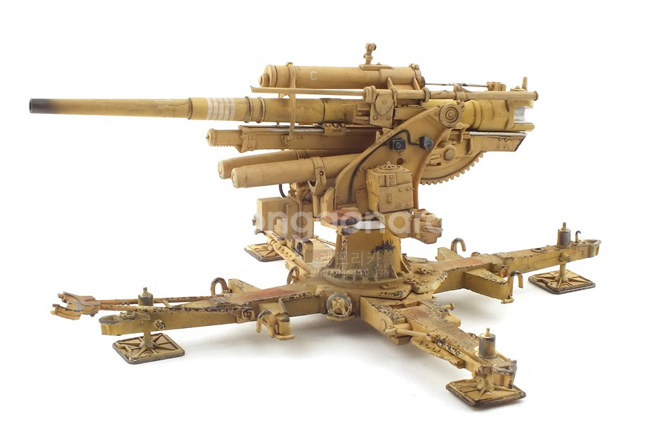 1/32 GERMAN 88mm FLAK GUN 피규어--4