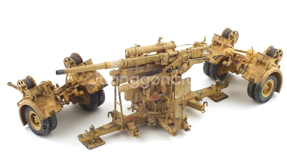 1/32 GERMAN 88mm FLAK GUN 피규어--5
