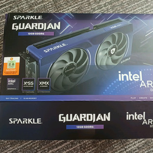 스파클 ARC B580 12GB 그래픽카드 팝니다.