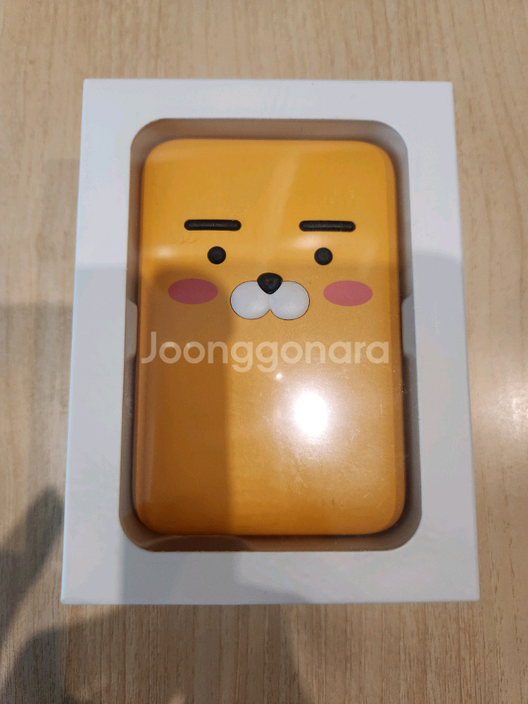 카카오프렌즈 라이언 무선충전 보조배터리 5000mah--1
