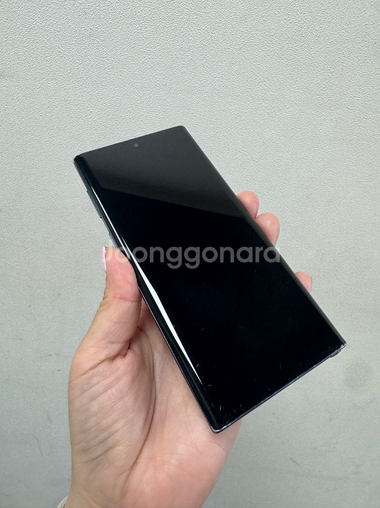 (부산중고폰) 갤럭시노트10 블랙 256g 판매해요--7