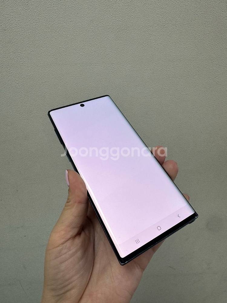 (부산중고폰) 갤럭시노트10 블랙 256g 판매해요--6