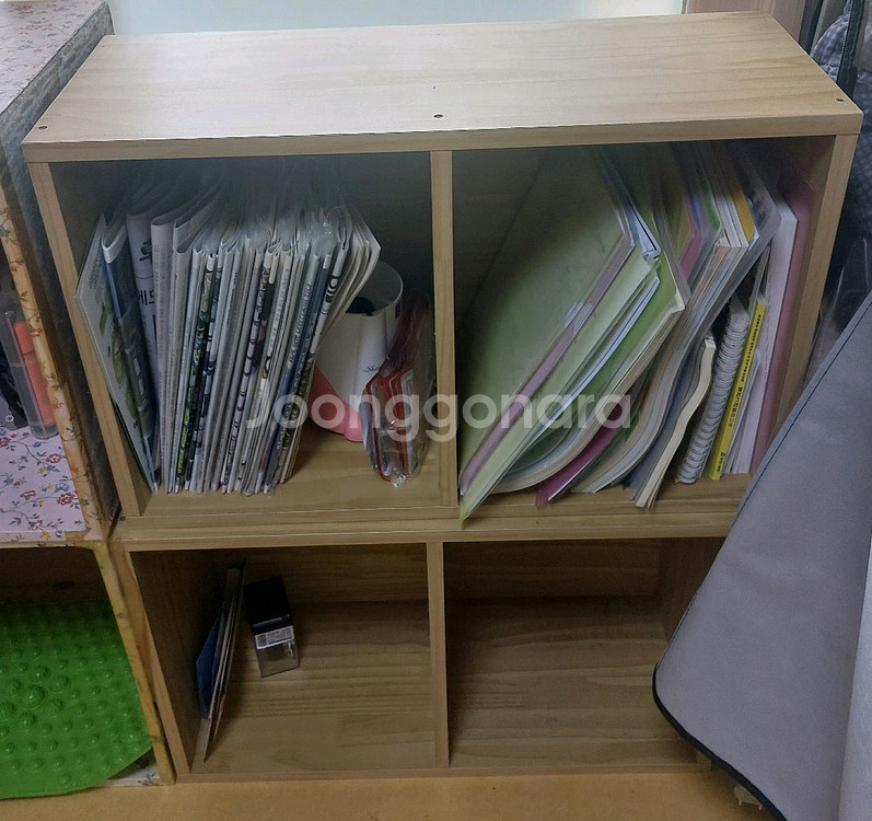부산 무료 나눔) 수납 책꽂이 6개--3