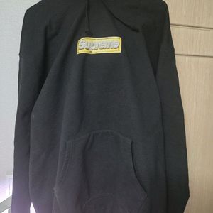 슈프림 블랑박스로고 후드