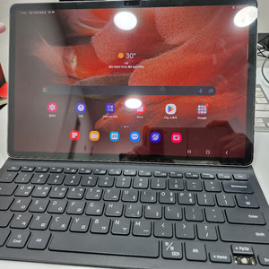 갤럭시탭S7FE(6램128기가,wifi)+키보드북커버