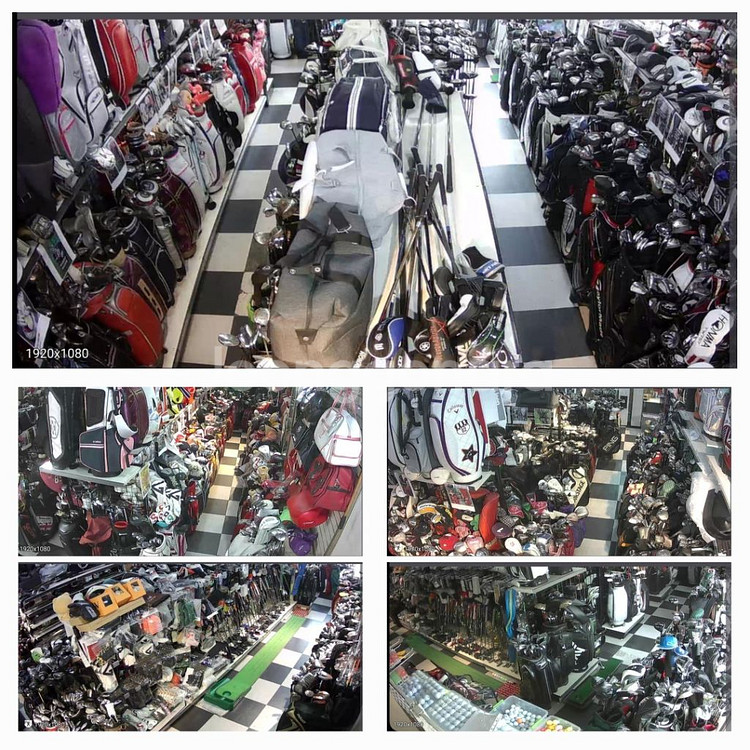 골프채클럽세트 창고 정리중--2