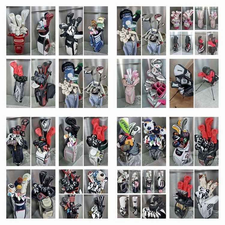 골프채클럽세트 창고 정리중--0