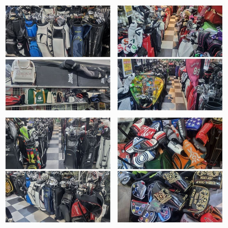 골프채클럽세트 창고 정리중--1