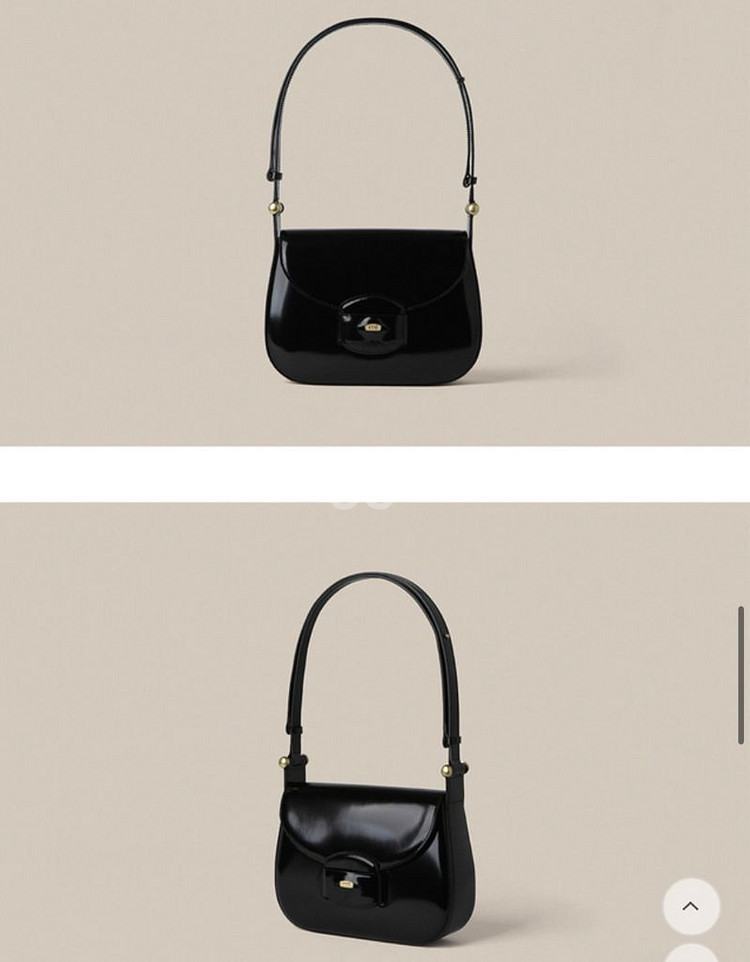 애테 ETTE 페니 새들백 - 블랙--1