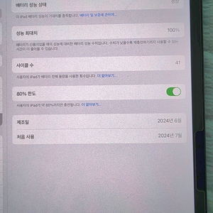 아이패드 프로 13 m4 256 스페이스블랙 + 펜슬