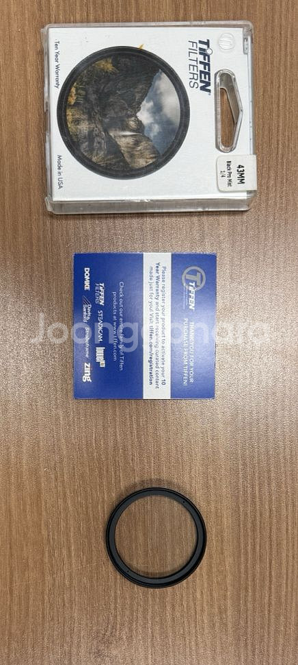 티펜 블랙프로미스트 필터 43mm 1/4 20만원--0