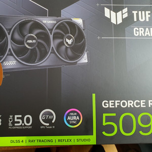 ASUS TUF RTX 5090 미개봉 팝니다