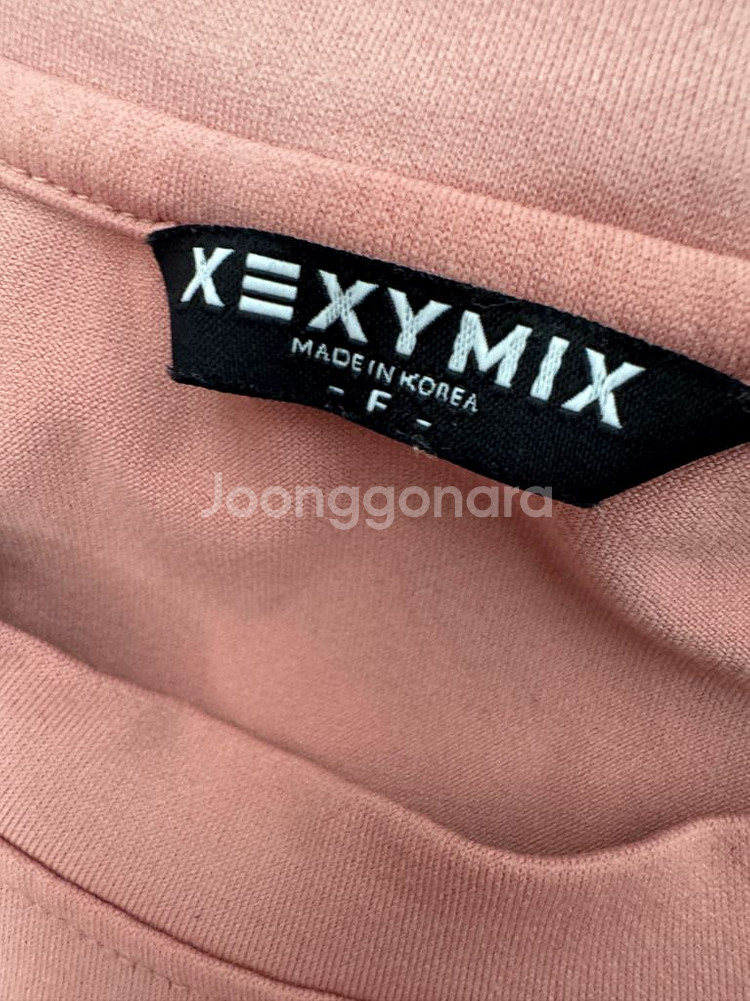 여성 젝시믹스 오버핏 반팔 티셔츠 2XL--2