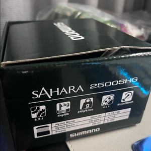 시마노 사하라 2500SHG 민물 배스 바다 라이트게임