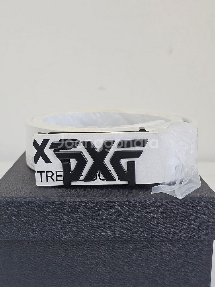 PXG 골프 벨트 화이트--0