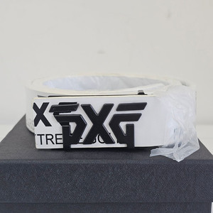 PXG 골프 벨트 화이트