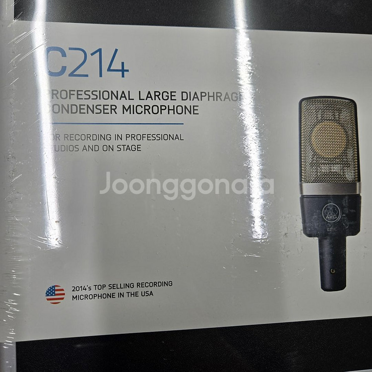 AKG C214 콘덴서마이크 새상품 판매합니다.--0