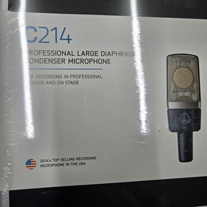 AKG C214 콘덴서마이크 새상품 (단순반품 패킹훼손