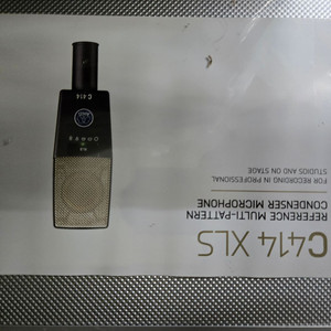 AKG C414XLS 콘덴서 마이크 새상품(포장비닐훼손
