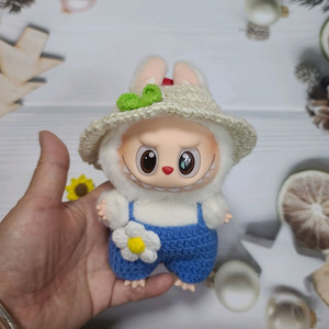 세일 라부부 인형 뜨개옷