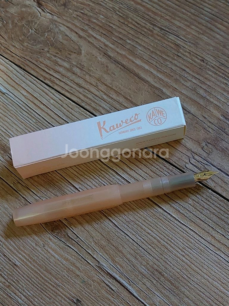 (가격더포기)카웨코 컬렉션 스포츠 만년필 아프리콧--1