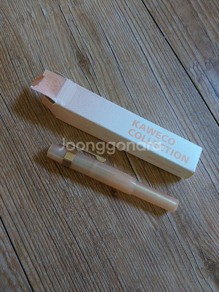 (가격더포기)카웨코 컬렉션 스포츠 만년필 아프리콧--3
